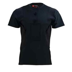 LVAD Heartmate 3 Men Shirt Crew Neck LVAD Clothing T-Shirt Medical Wear Black