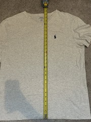 Lot Of 6 vintage Polo Ralph Lauren V neck T-Shirt Bundle Mens Medium & Large