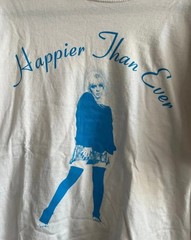 NEW!Sz XL Billie Eilish Happier Than Ever World Tour 2022 Official Merch T-Shirt