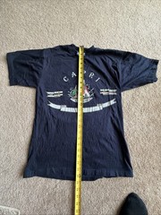Capri Italia Shirt Mens Small Blue Souvenir Harmony Made in Italy