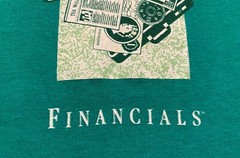 Vintage Hanes Beefy-T 1979 Oracle Financials Men T-Shirt Single Stitch M(38-40)