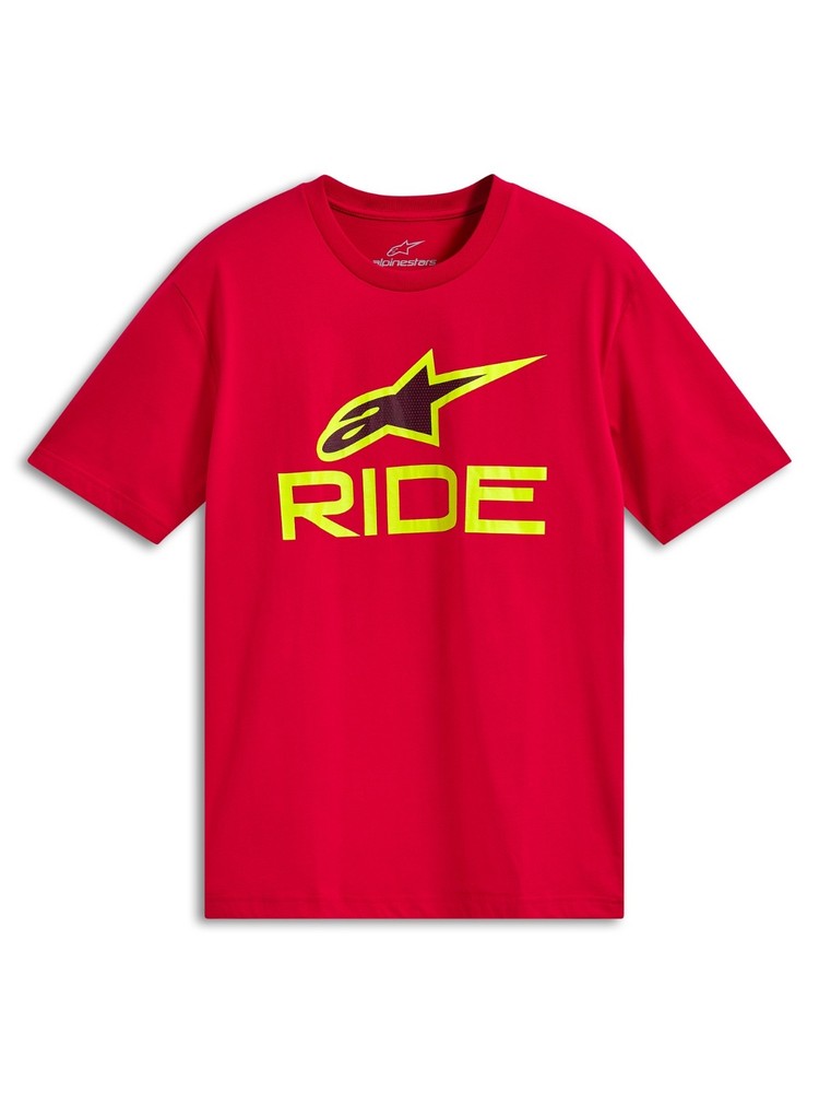 Alpinestars Ride 4.0 T-Shirt Size:M Red