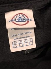 Mario Swag Black Short Sleeve T-Shirt Size Large Delta Tag