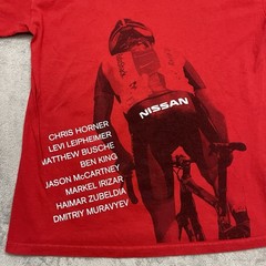 Tour of California Champions Cycling Racing Tshirt Red Size Men’s Medium
