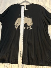 Candlebox “Wolves” 2022 Concert Tour Shirt XL Black Bella + Canvas 2-Sided