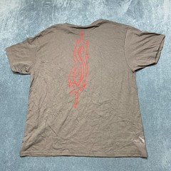 Slipknot Band T Shirt Mens XL Gray Rock Graphic Print Short Sleeve Pullover