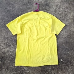 Vintage Porky’s Party 90s New Years Eve Shirt Men’s Size L Large Yellow Hanes