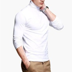 Men’s Thermal Turtleneck Shirts Long Sleeve Pullover Sweater Top Base Layer Warm