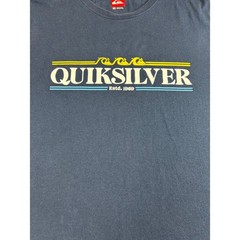 Quicksilver Men’s Graphic T-Shirt Navy Blue Size XXL Estd 1969 Surf Skate