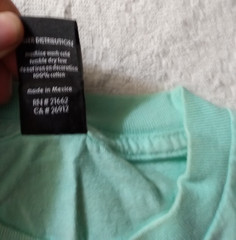 FAMOUS STARS AND STRAPS skull Palm Tree Graphic T Shirt Aqua Size M Y2K