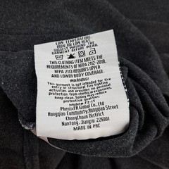 Wolverine FR Flame Resistant T-Shirt Mens XL Gray Long Sleeve Pocket NFPA 2112