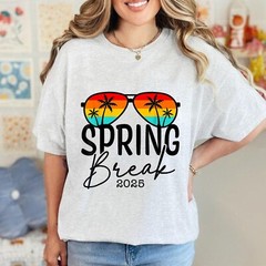 Aesthetic 2025 Spring Break Friends Family Tee Men Women T-Shirt