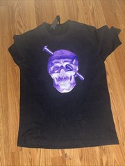 VLONE Screwhead Skull Mens Size M Purple Graphic Designer Streetwear NYC A$AP
