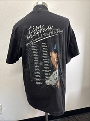 Tim McGraw Emotions Traffic Tour Concert Black T-Shirt – Size Large