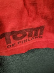 Tom of Finland Red Tshirt Gay Large