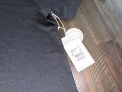 Vuori Tradewind Performance Tee Shirt 2.0 Black Heather Sz Medium V1052 NWT