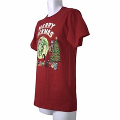 NWT Ripple Junction Adult Swim Rick and Morty Holiday Christmas Tee T-Shirt S