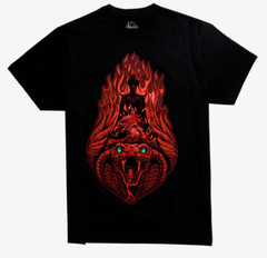 Disney Aladdin JAFAR SERPENT FLAMES T-Shirt NEW Licensed & Official