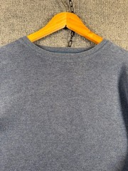 Banana Republic Shirt MenS XL Blue Thermal Pullover Ribbed 90s Vintage Cotton