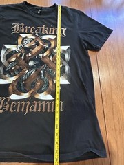 Breaking Benjamin T-Shirt Men’s M Black Short Sleeve