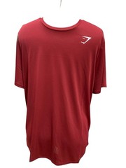LOT OF 3 GYMSHARK ARRIVAL SHORT SLEEVE T-SHIRT – SIZE LARGE BLACK,RED AND GREEN