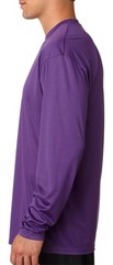 Mens Cooling Performance Long Sleeve Crew, XL, Royal