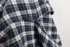 Vintage 90s Mens XL Faded Flannel Pajamas Night Gown Pullover Shirt Plaid USA