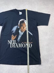 Vintage 1998 Neil Diamond As Time Goes By Concert Tour Tee Screen Stars M