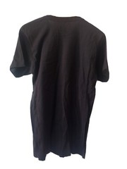 Body by Bacon Mens Graphic Black T-Shirt Size M Short Sleeve Cotton
