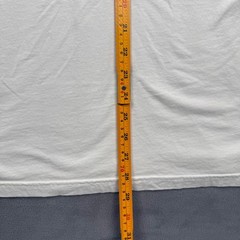 American Eagle T-Shirt Cotton Jersey Minimalist Casual White Medium Tall