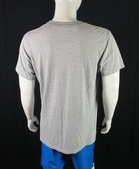 RVCA ANP Kevin Ancell Girl w/ Doll & Spraypaint Graphic Gray T Shirt, A Grade, L