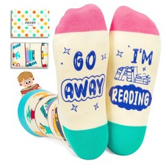 Book Lover Gifts for Readers – Funny Gifts for Women Men, Reading Socks Stock…