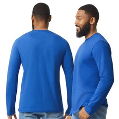 Gildan Unisex Softstyle Long Sleeve T-Shirt Modern Classic fit Crewneck Tee
