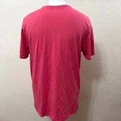 Nike Tee Athletic Cut Men’s Size L Solid Cotton Oversized Logo Crew-Neck T-Shirt