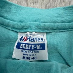 Vintage Washtenaw Milk & Ice Cream Ann Arbor Shirt Men’s Medium Teal Faded 80s