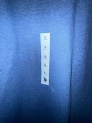 U.S. Polo Assn. Men’s Blue Waffle Knit Long Sleeve Thermal Shirt