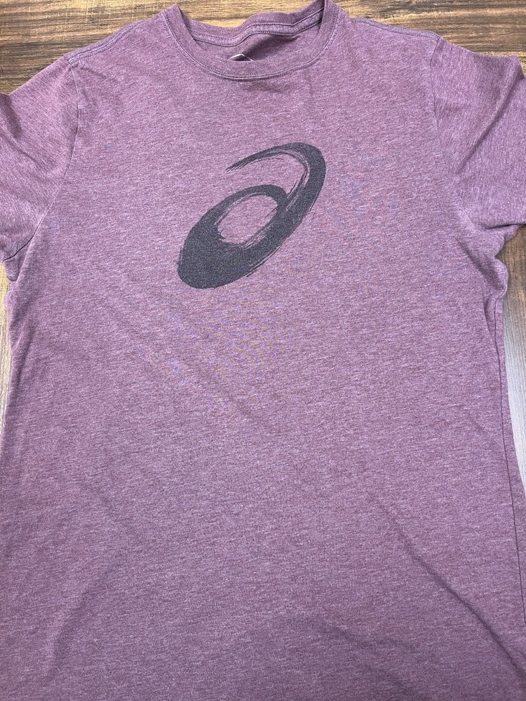 ASICS Men’s Tshirt Logo Burgundy M