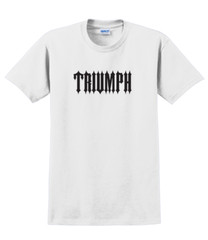 Triumph T-Shirt Short Sleeve Graphic Tees Unisex Apparel inspirational Designs
