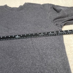 Carhartt Shirt Men Large K231 Long Sleeve Spellout Workwear Blue Collar Gray