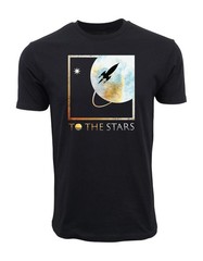 HOT!!! MENS ANGELS AND AIRWAVES TO THE MOON T SHIRT 2025