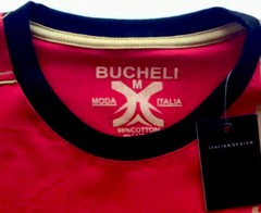 Men’s Bucheli Cotton T Shirt,Italian Style,Slim Fit,Stretch S to L…..A2.A