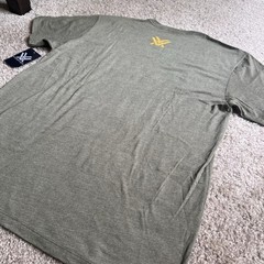 Vortex Optics Trigger Press Short Sleeve T-Shirt Men’s Large Military Heather