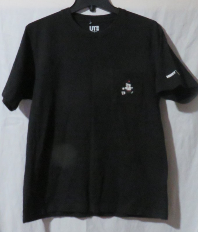 Dragon Ball UT Uniqlo Goodbye Tensan X UT Black Shirt Size M