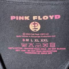 Floyd T Shirt Dark Side Of The Moon Album Live T Shirt Small S Black Official