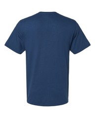 🔥 JERZEES Premium Short Sleeve Cotton Pre-shrunk T-shirt 570MR Washed Navy 2XL