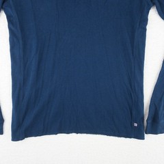 Adriano Goldschmied AG Waffle Knit Thermal Long Sleeve Shirt Men’s Medium Blue