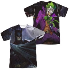 Infinite Crisis Batman VS Joker Unisex Adult Halloween Costume T Shirt, S-3XL