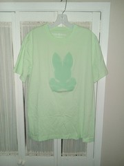 NWOT – Psycho Bunny Men’s Damon Graphic Tee Patina Green – Large – GORGEOUS