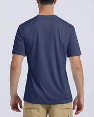 UPF50+ Men’s UV Shirts Short Sleeve Quick Dry Performance Gym Workout Athletic T