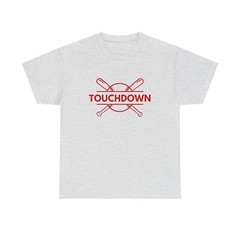 Funny Touchdown Baseball Tee Sports Fan T-Shirt Football Silly Girlfriend Gift